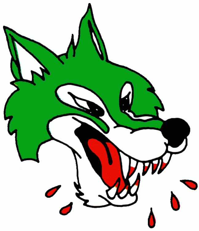 Sudbury Wolves 1981-1987 primary logo iron on heat transfer